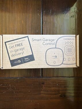 Smart Garage Control - Brown Cardboard Packaging